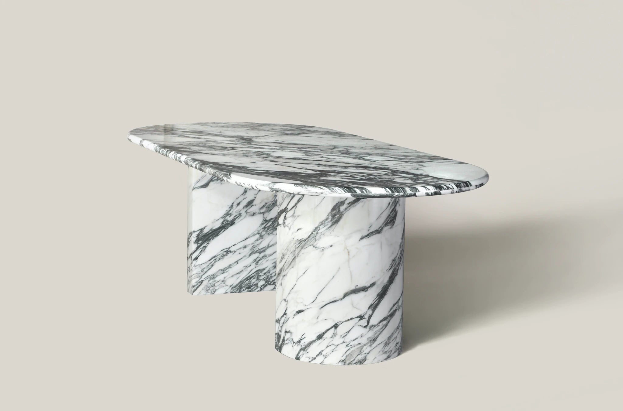 Arabescato Oval Dining Table