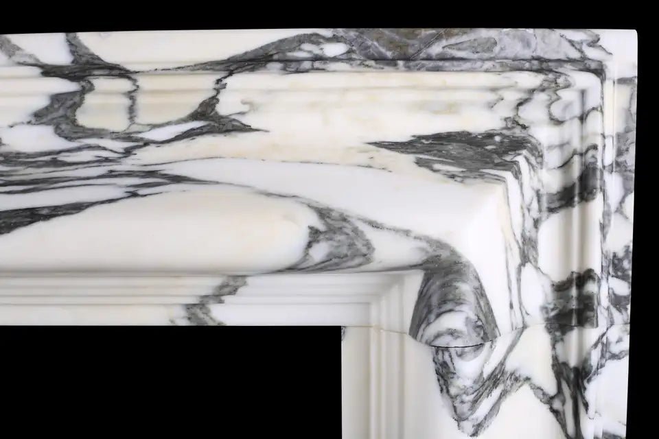 Arabescato Marble Fireplace