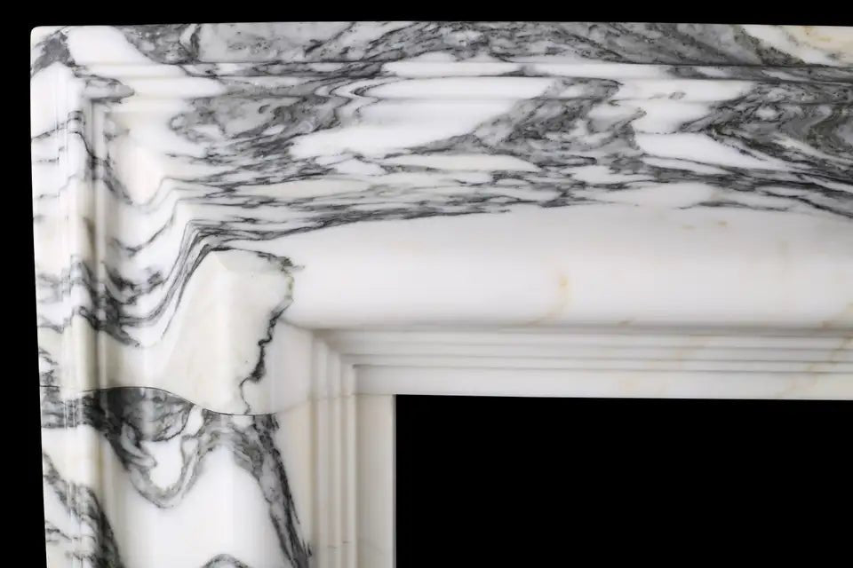 Arabescato Marble Fireplace