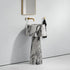 Arabescato Fluted Free Standing Basin - Elsa Home And Beauty