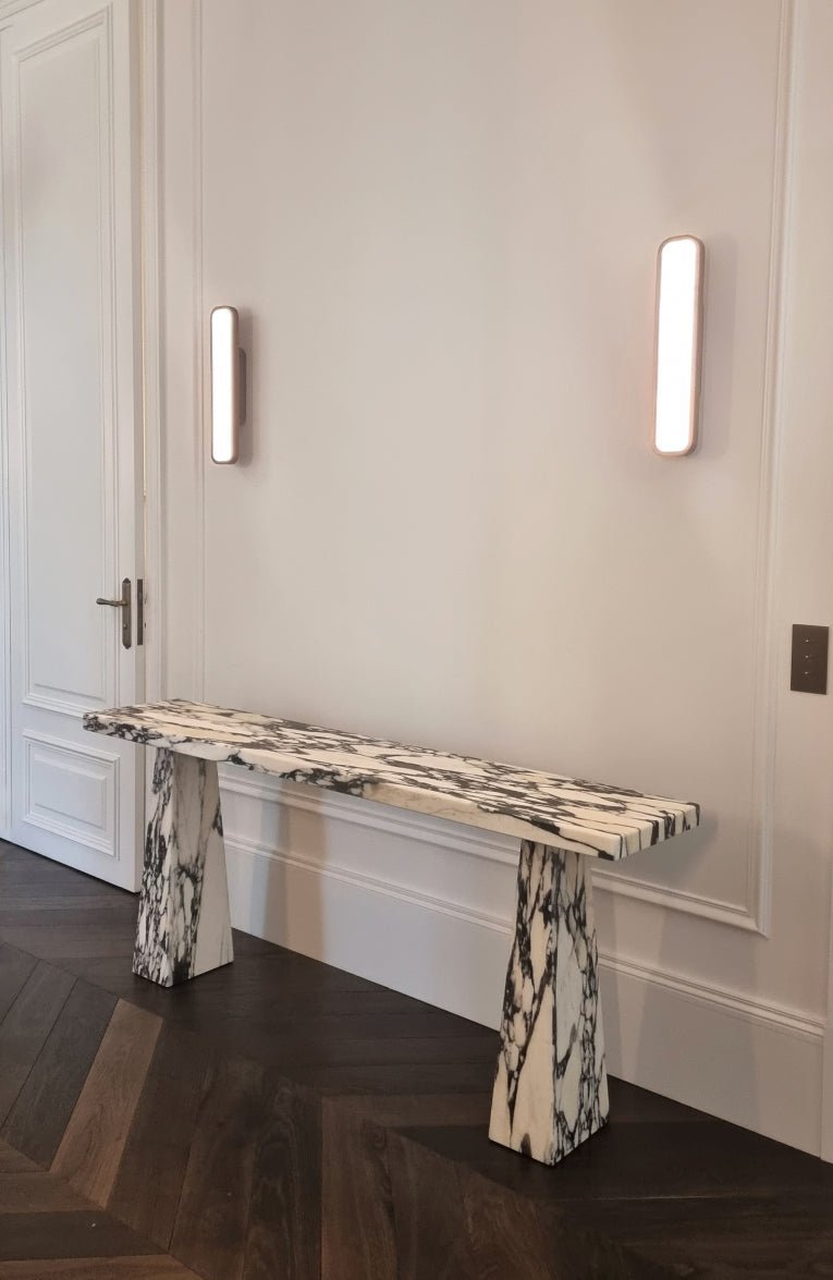 Arabescato Console Table