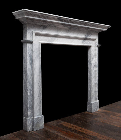Art Deco Marble Fireplace