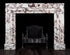 Calacatta Viola Modern Fireplace