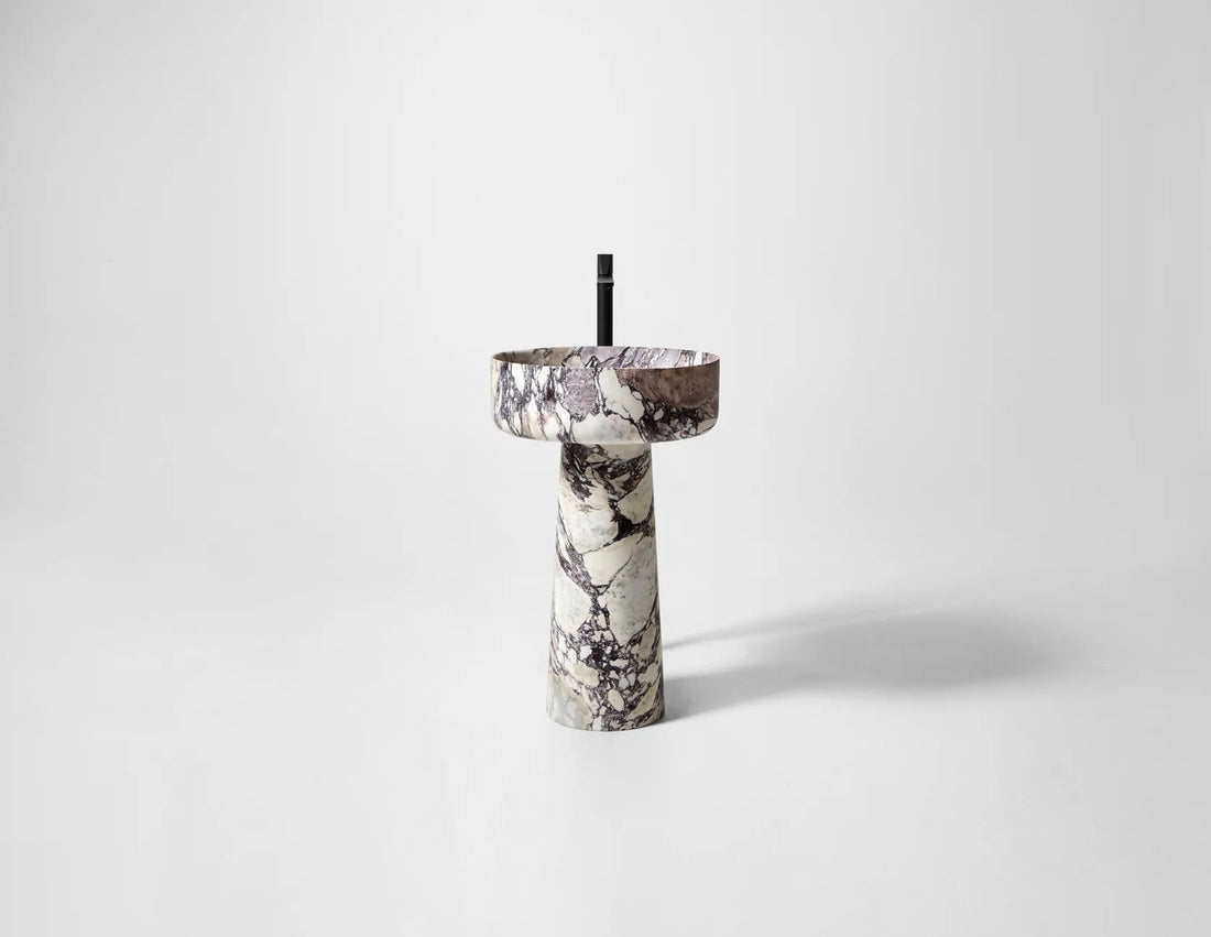 Calacatta Viola Freestanding Basin - Elsa Home And Beauty