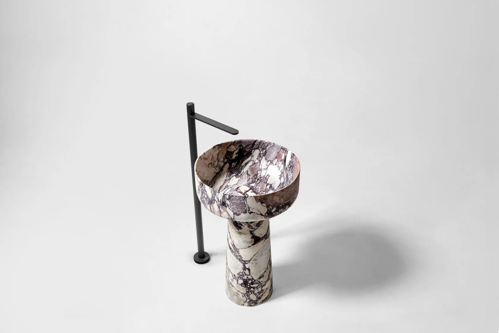 Calacatta Viola Freestanding Basin - Elsa Home And Beauty