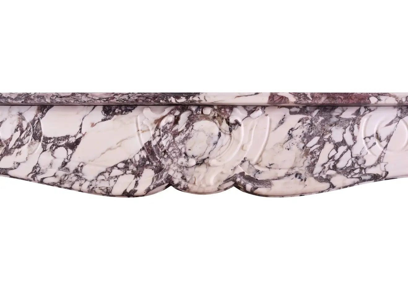 Calacatta Viola French Style Fireplace