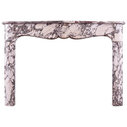 Calacatta Viola French Style Fireplace