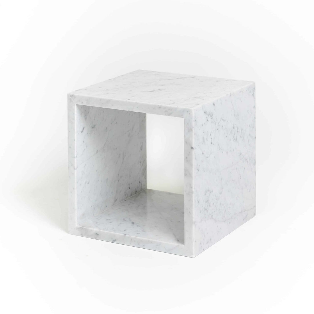 Carrara Cavo Side Table - Elsa Home And Beauty