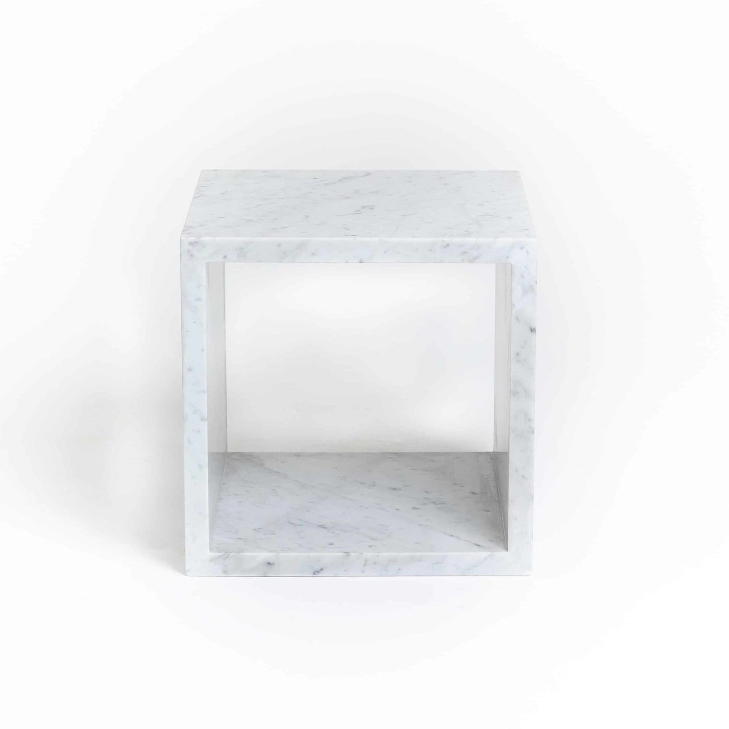 Carrara Cavo Side Table - Elsa Home And Beauty