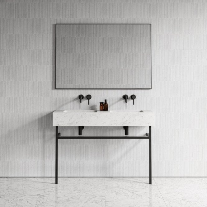 Carrara Double Vanity Unit - Elsa Home And Beauty