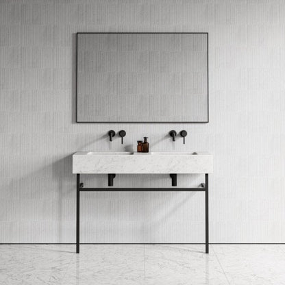 Carrara Double Vanity Unit - Elsa Home And Beauty