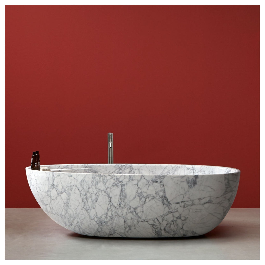 Carrara Marble Solid Bath Tub - Elsa Home And Beauty