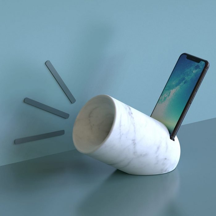 Carrara Marble Speaker - Elsa Home And Beauty