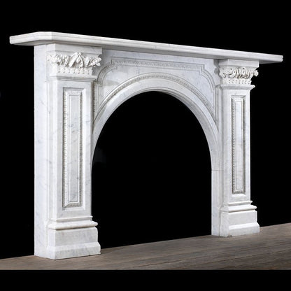 Carrara Victorian Fireplace Mantel