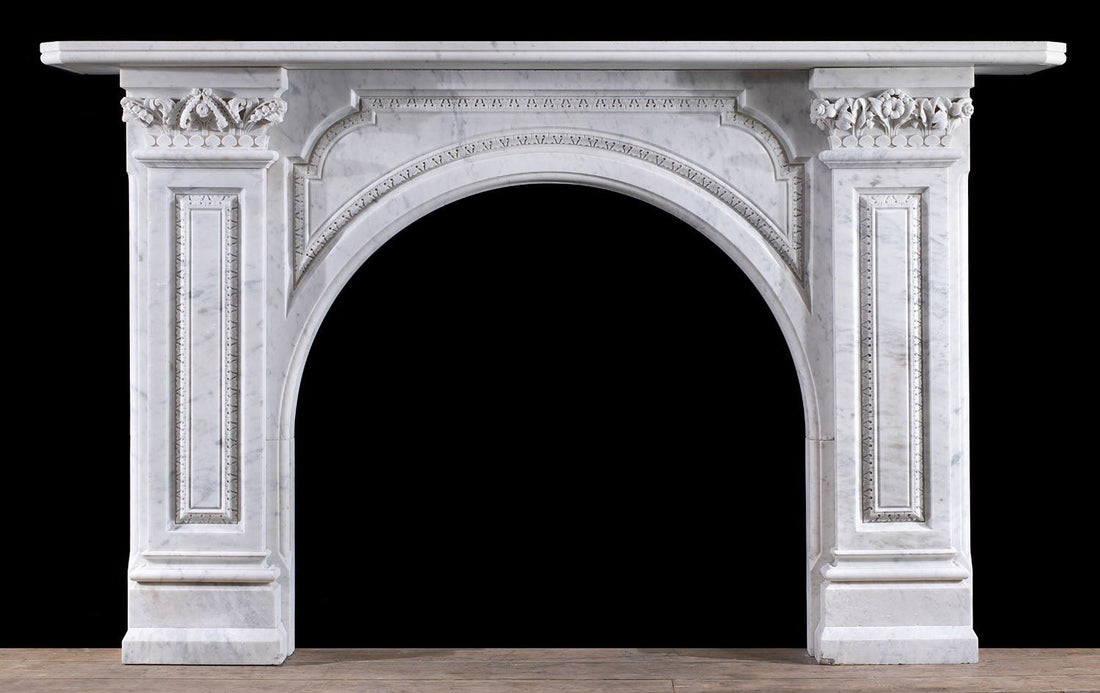 Carrara Victorian Fireplace Mantel