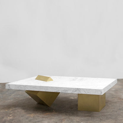 Marble Brass Coffee Table