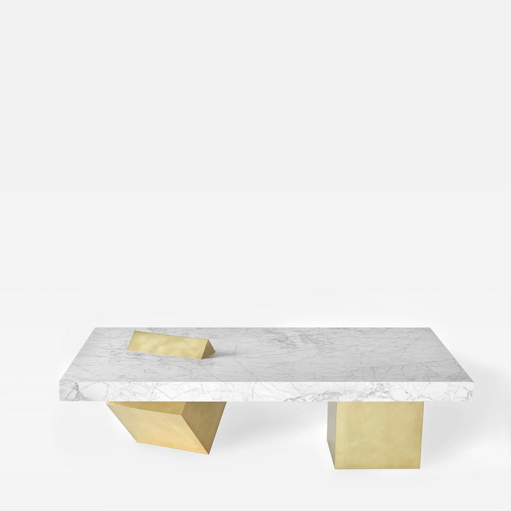 Marble Brass Coffee Table