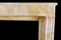 Giallo Sienna French Louis Style Fireplace Mantle - Elsa Home And Beauty
