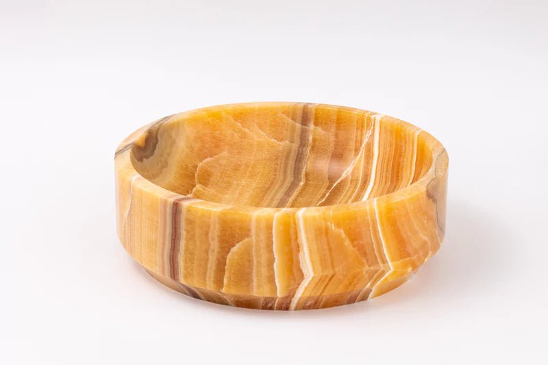 Honey Onyx Round Sink - Elsa Home And Beauty