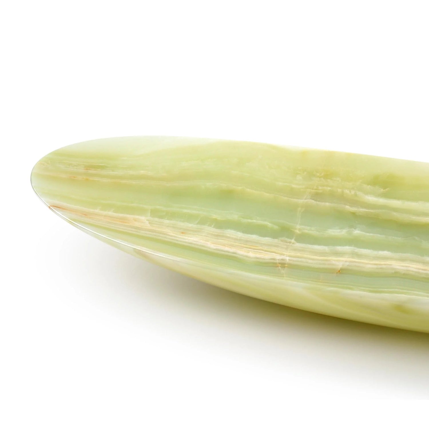 Large Serving Bowl in Green Onyx - Elsa Home And Beauty