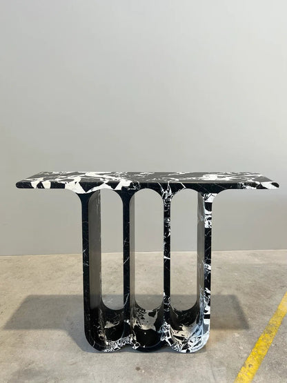 Black Marble Console Table