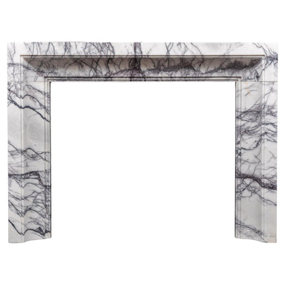 Melbourne White Marble Mantel