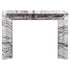 Melbourne White Marble Mantel
