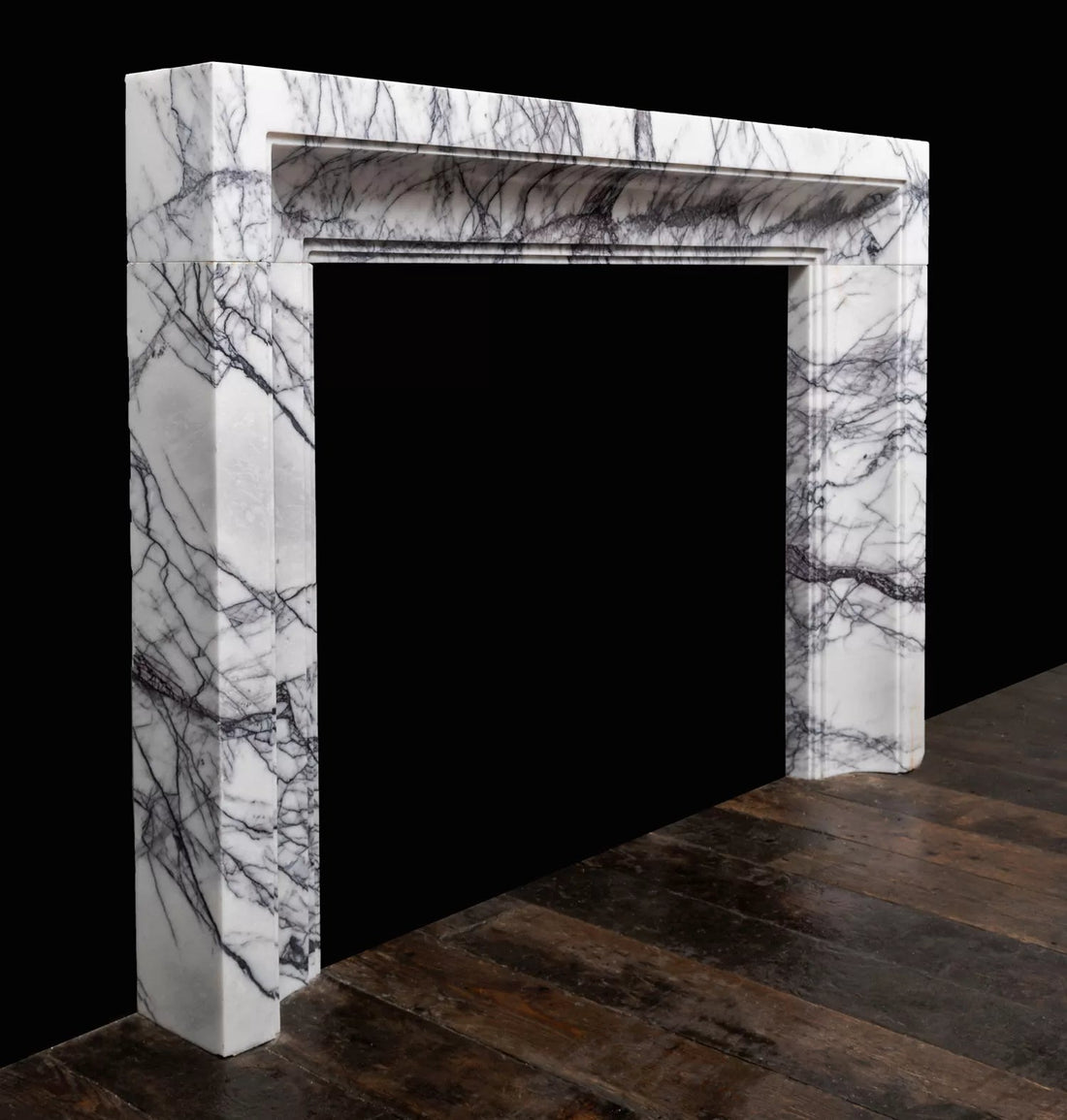 Melbourne White Marble Mantel
