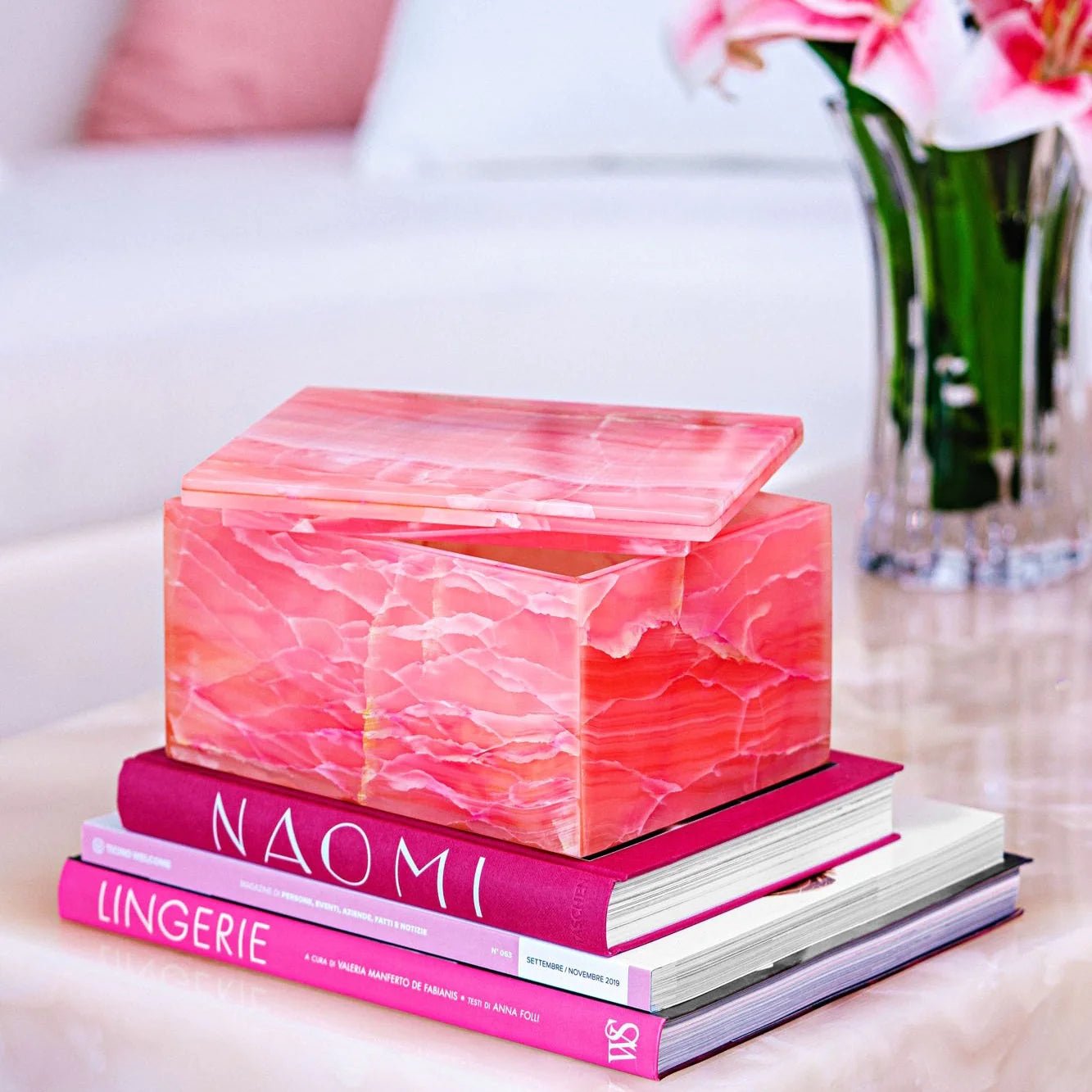 Onyx Jewellery Boxes - Elsa Home And Beauty