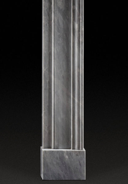 Percey Fireplace Mantle in Bardiglio - Elsa Home And Beauty