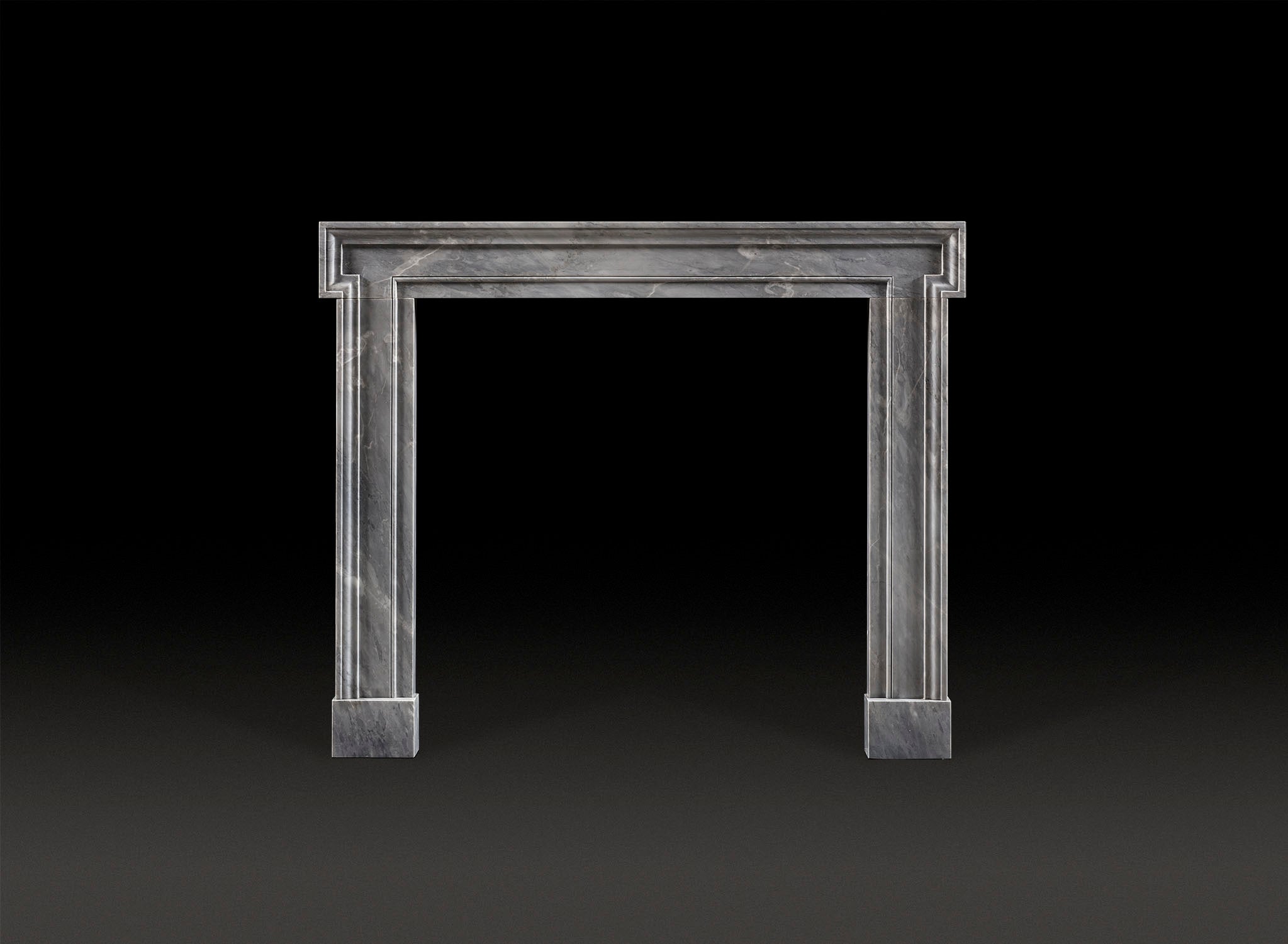 Percey Fireplace Mantle in Bardiglio - Elsa Home And Beauty