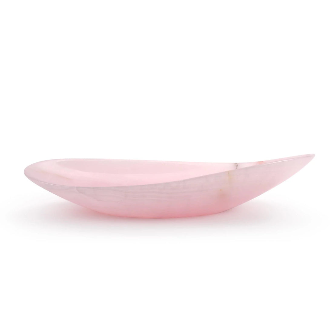 Pink Onyx Solid Carved Bowl in Medium - Elsa Home And Beauty
