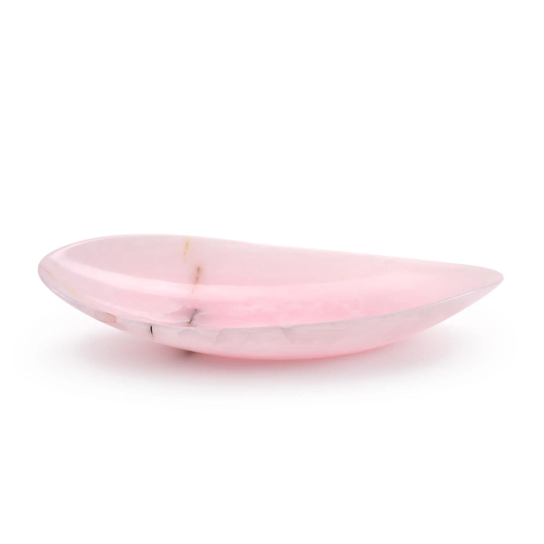 Pink Onyx Solid Carved Bowl in Medium - Elsa Home And Beauty