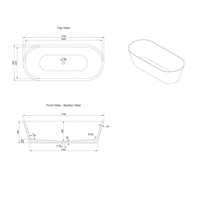 Portuguese Limestone Bathtub - Elsa Home And Beauty