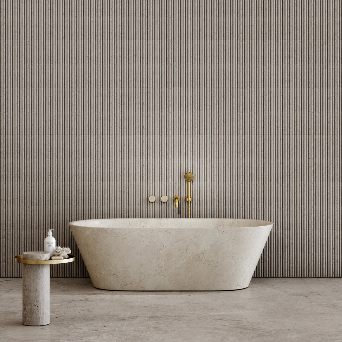 Portuguese Limestone Bathtub - Elsa Home And Beauty