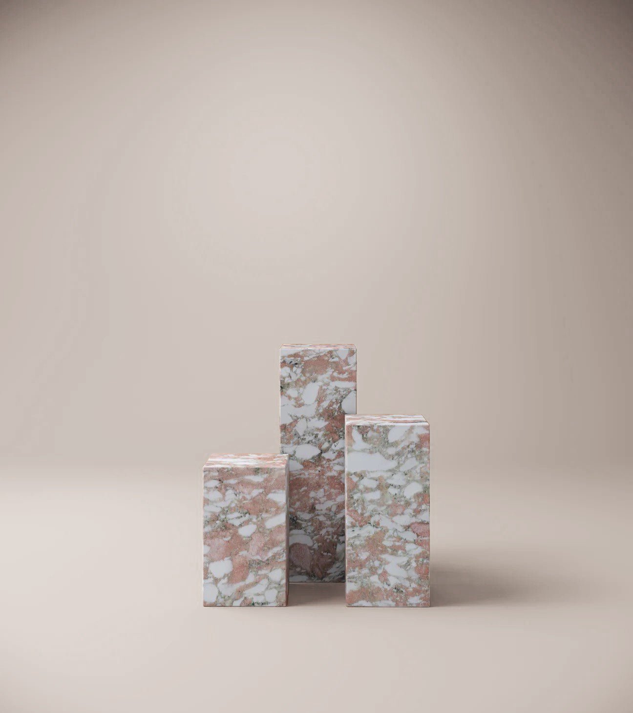 Rose Marble Plinth - Elsa Home And Beauty