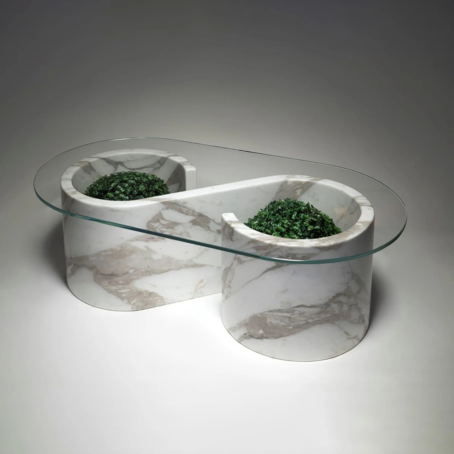 Serenity Coffee Table in Calacatta Marble - Elsa Home And Beauty