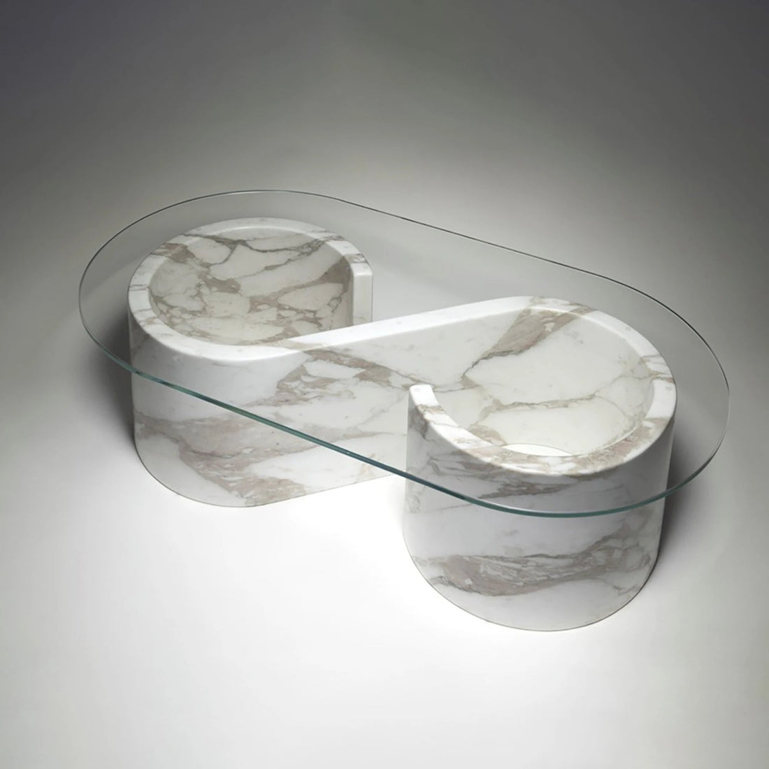 Serenity Coffee Table in Calacatta Marble - Elsa Home And Beauty