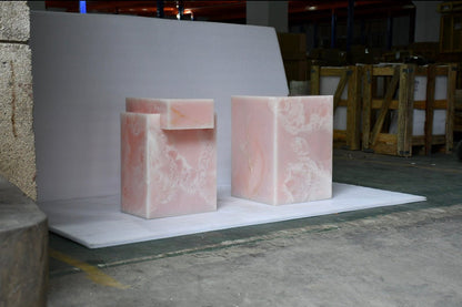 Pink Onyx Plinth