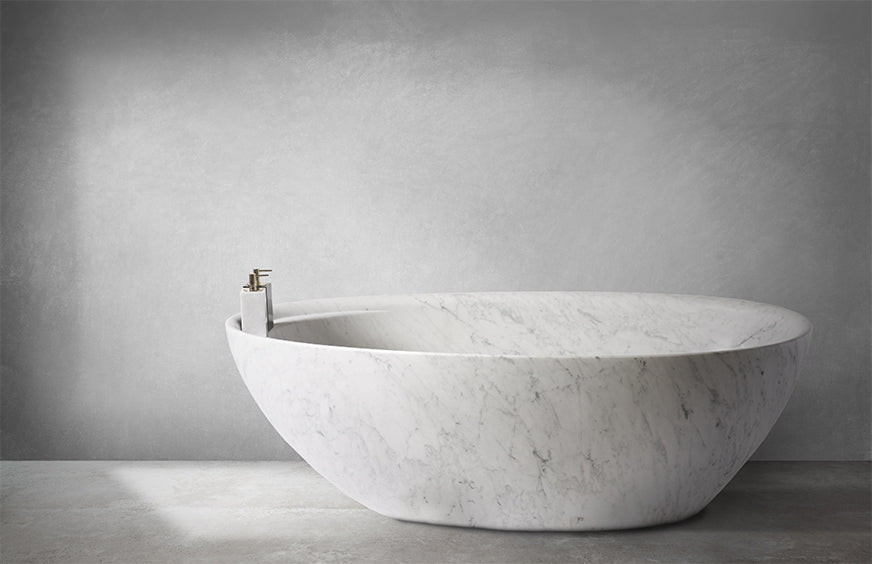 Statuarietto Marble Solid Bath Tub - Elsa Home And Beauty