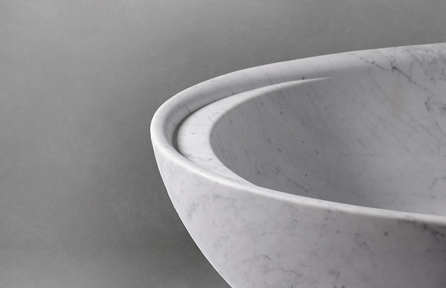 Statuarietto Marble Solid Bath Tub - Elsa Home And Beauty