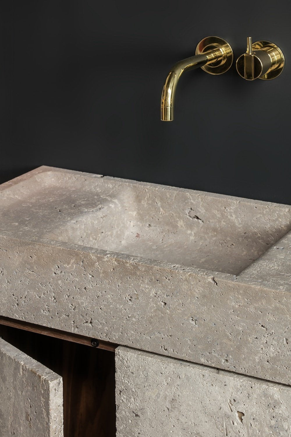 Limestone Vanity