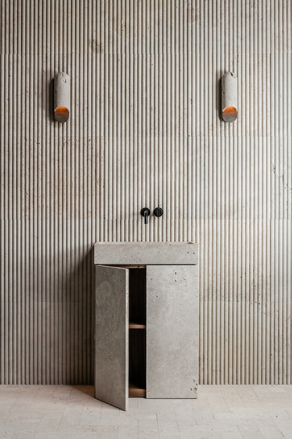 Limestone Vanity