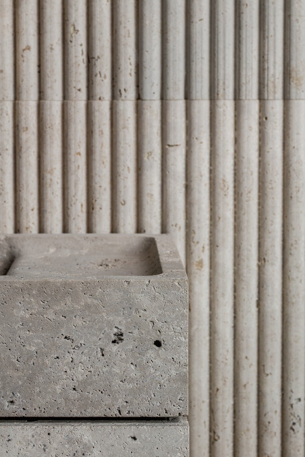 Limestone Vanity