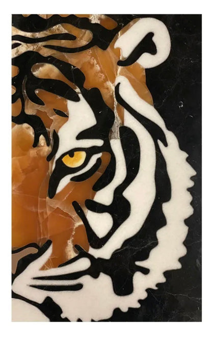 Tiger Marble/Onyx Mosaic Art - Elsa Home And Beauty