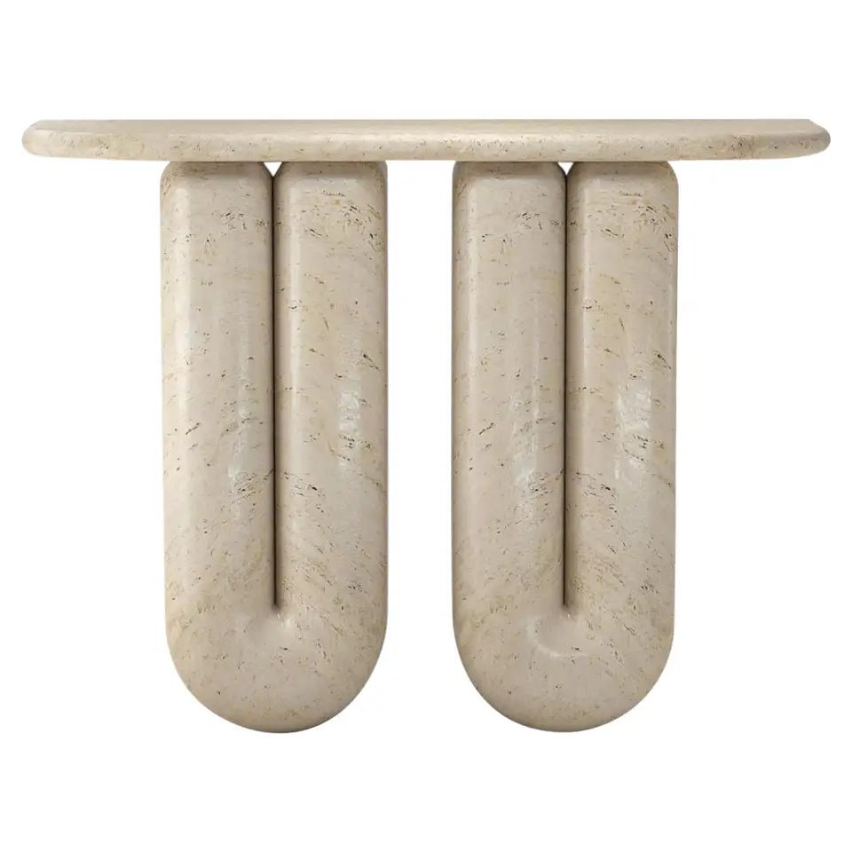 Travertine Console Table | Marble Console Tables