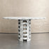 Veilo Calacatta Small Marble Dining Table 