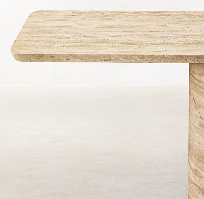 Travertine Console Table Top