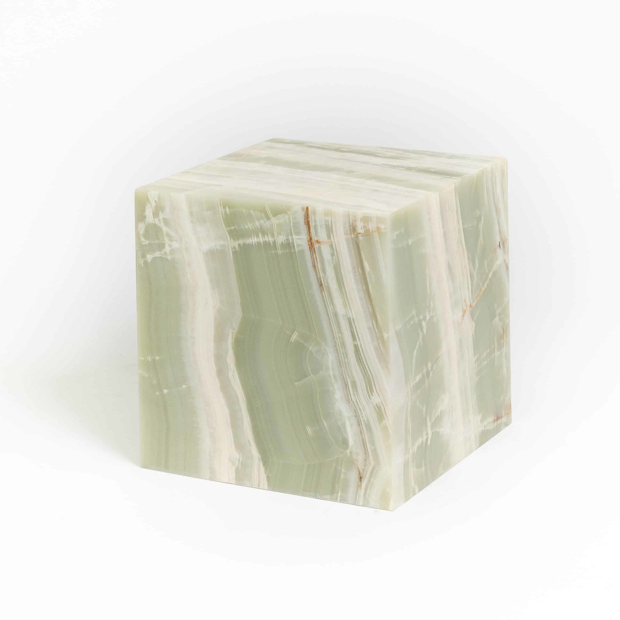 Green Onyx plinth 