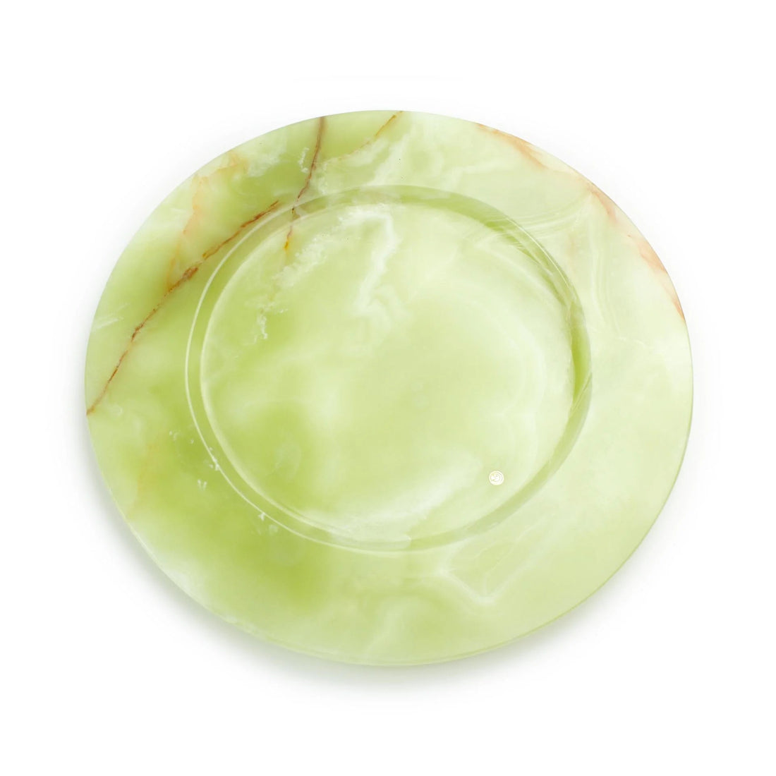 Verde Onyx Carved Serving Plate - Elsa Home And Beauty